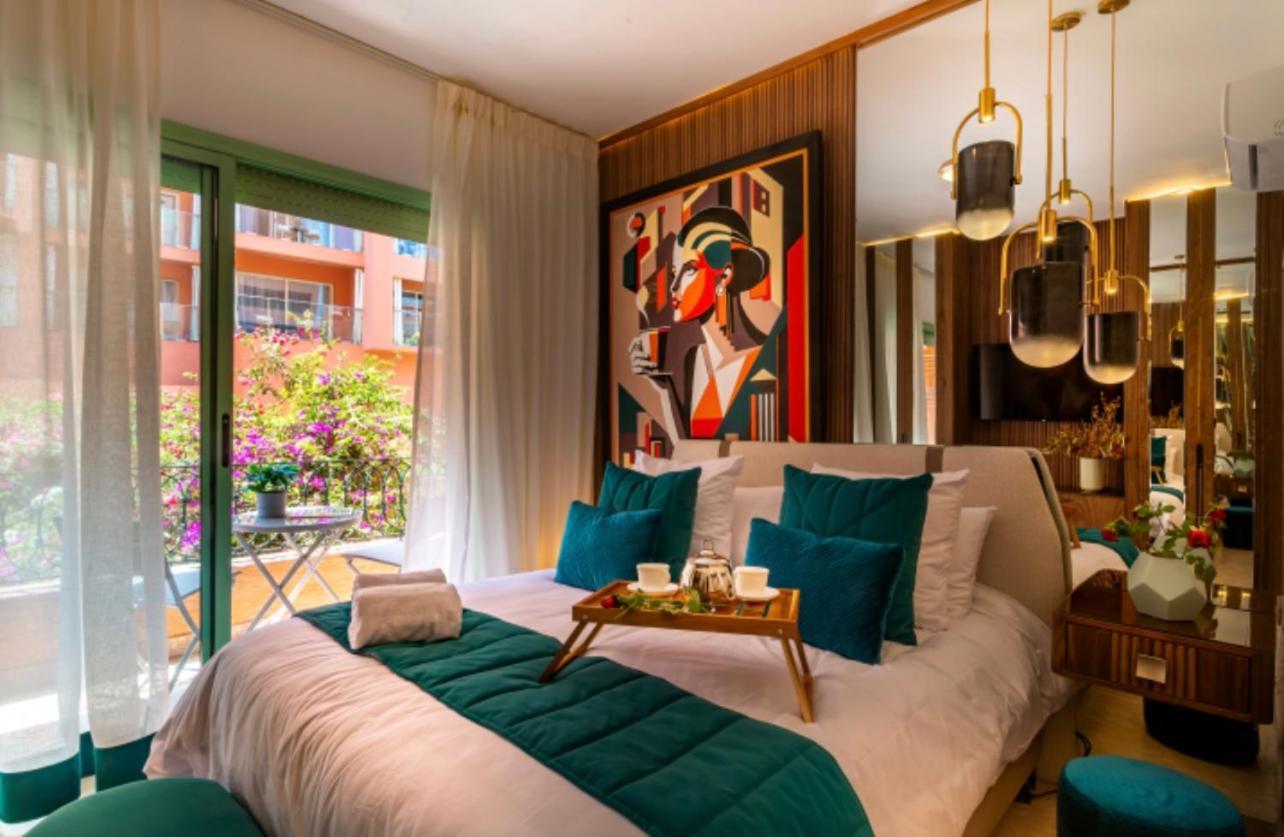 Logement De Luxe Avec Piscine, Hivernage Marrakesh Eksteriør billede